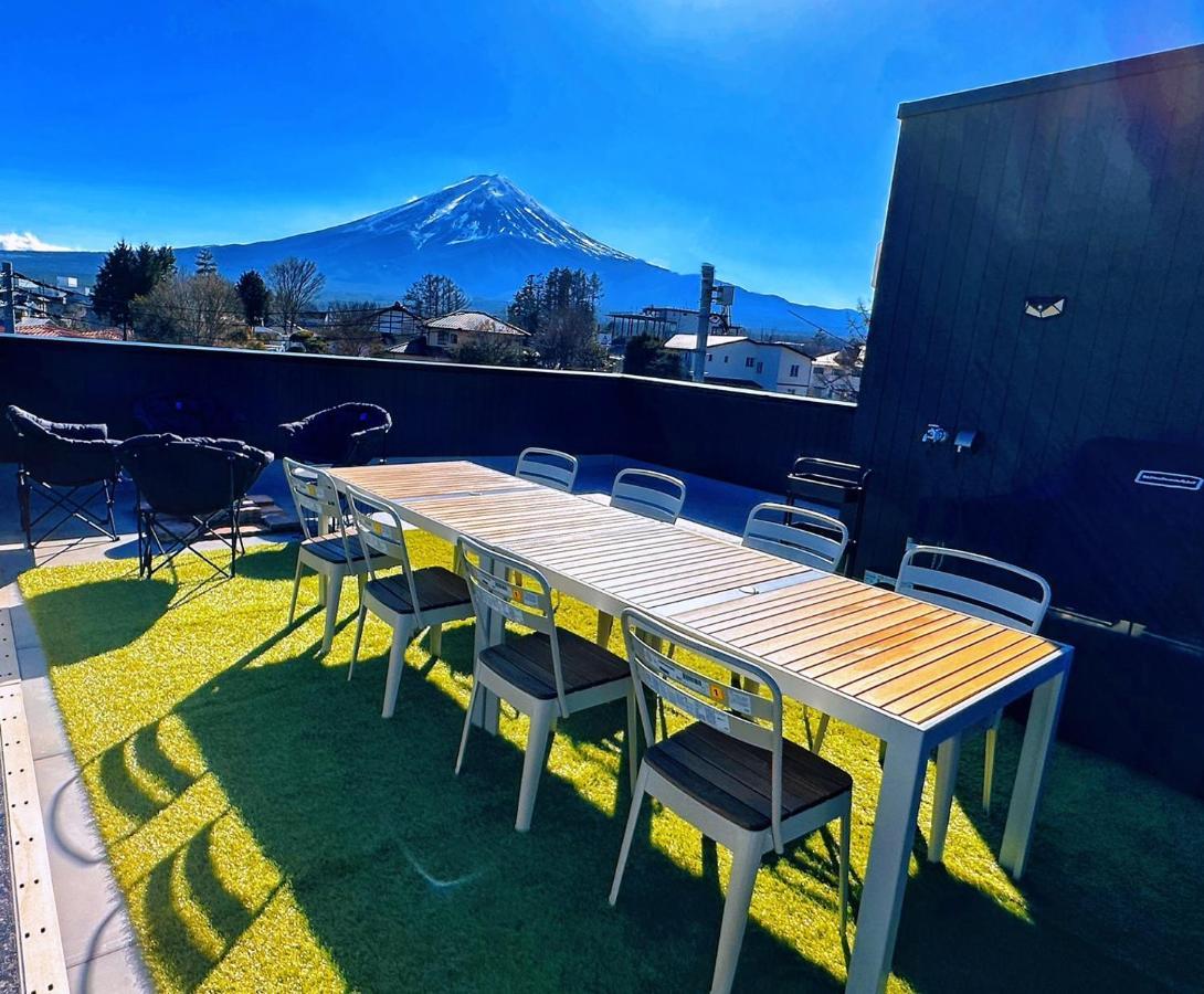 ヴィラ山間堂premier Garden Villa Bbq Bonfire Fuji View Annovillas Sankando Fudzsikavagucsiko Kültér fotó